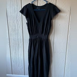 Banana Republic black sweater dress